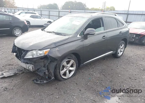2010 Lexus Rx 350 z USA, uszkodzony, nr VIN 2T2BK1BA3AC029090